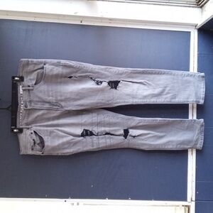GUC Arizona Ripped Distressed Advance Flex 38x30 Skinny Black wash Denim…